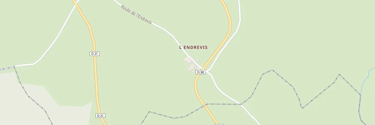 Plan du 3 Rte de l’Endrevis à Saint-Priest-la-Vêtre