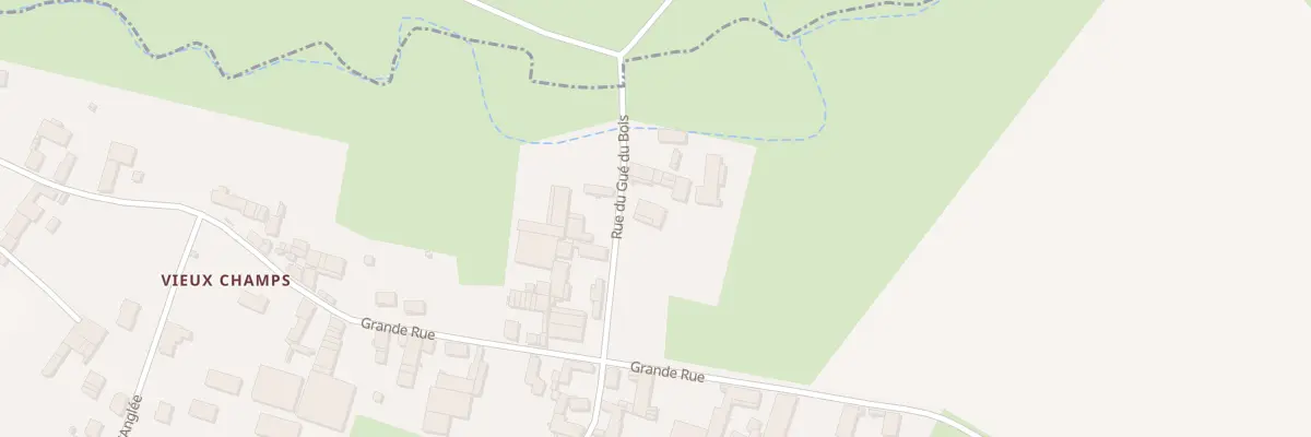 Plan du 10X Rue du Gué du Bois à Germigny