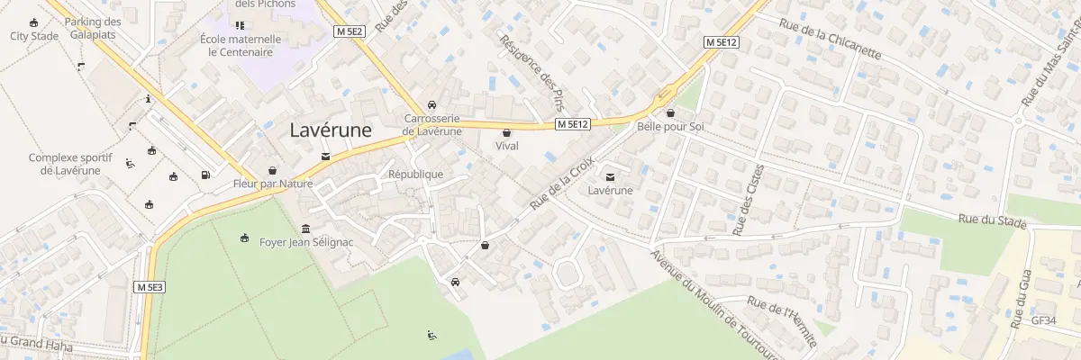 Plan du 9 Rue de la Croix à Lavérune