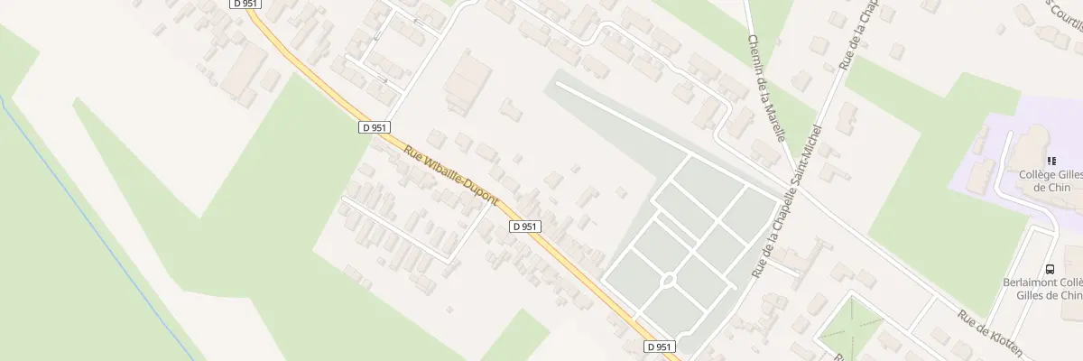 Plan du 54 Rue Wibaille Dupont à Berlaimont
