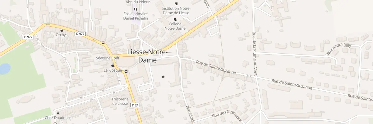 Plan du 1 Rue Alcide Senechal à Liesse-Notre-Dame