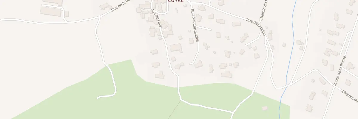 Plan du 15 Rue du Four à Sanssac-l’Église