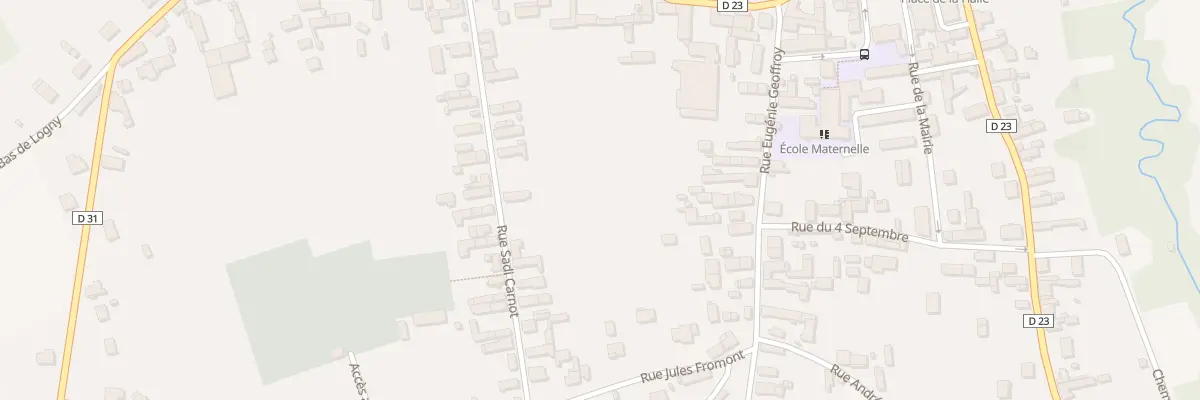 Plan du 10 Rue Jules Fromont à Estissac