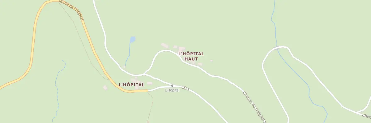 Plan du 153 Che de l’Hôpital Haut à Pont de Montvert - Sud Mont Lozère