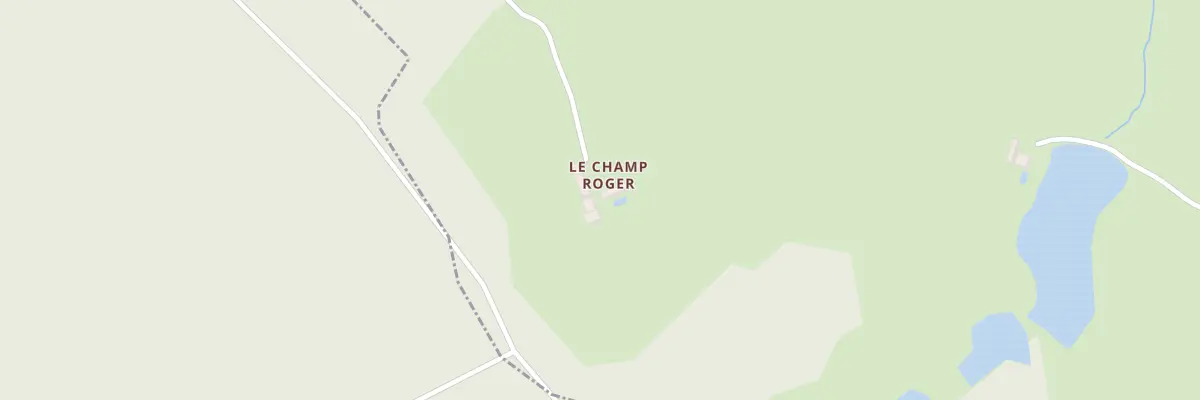 Plan du 127 Les Champs Roger à Lanty