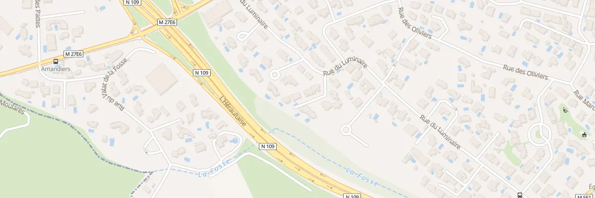 Plan du 3 Imp des Marjories à Juvignac