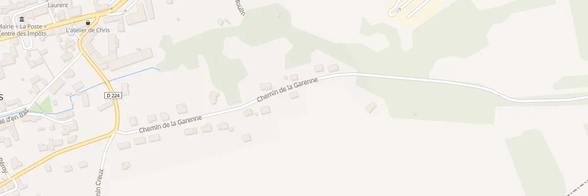Plan du 24 Che de la Garenne à Ville-en-Tardenois