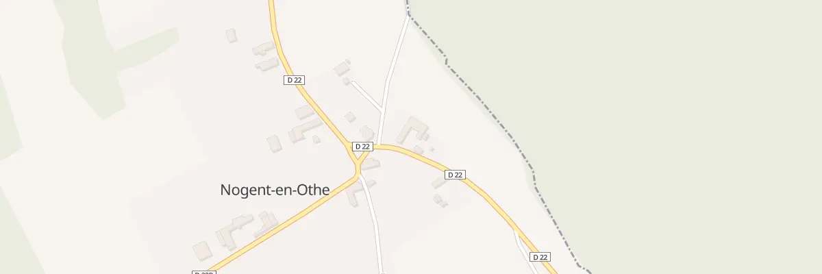 Plan du 4 Rte de Vosnon à Nogent-en-Othe