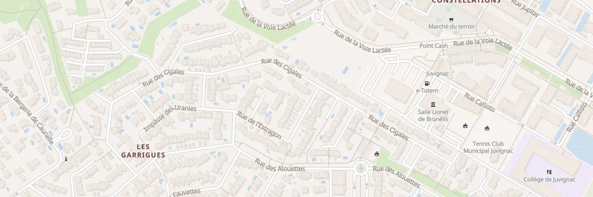 Plan du 31 Rue de l’Estragon à Juvignac