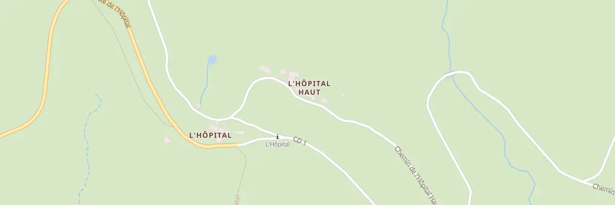Plan du 5195 L’Hopital à Pont de Montvert - Sud Mont Lozère