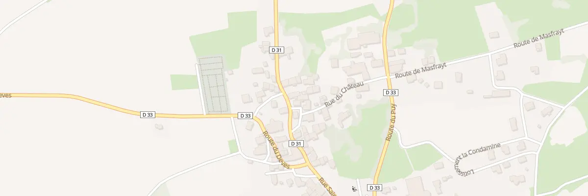 Plan du 4 Rte de Séneujols à Cayres
