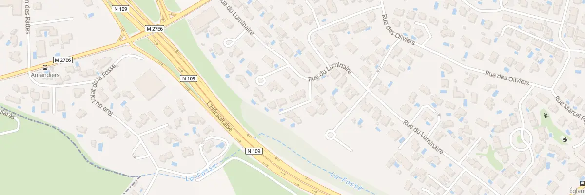 Plan du 2 Imp des Marjories à Juvignac
