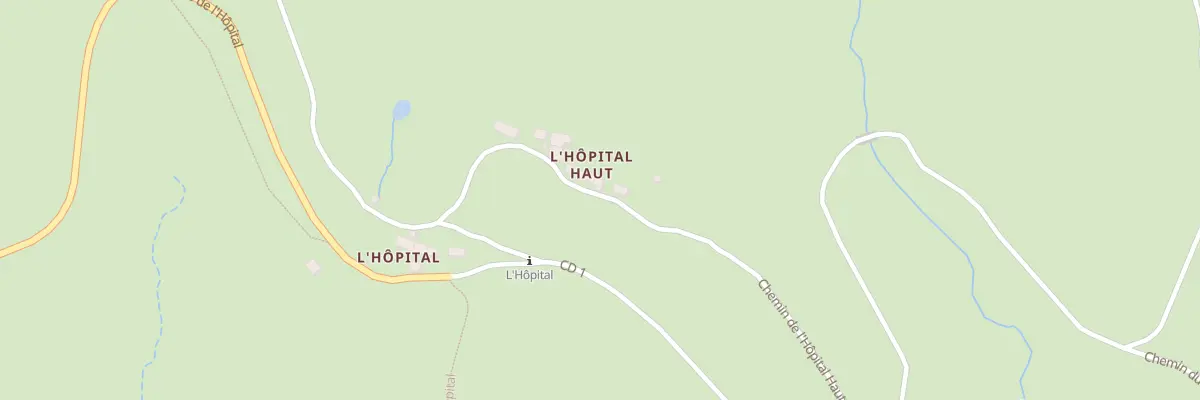 Plan du 183 Che de l’Hôpital Haut à Pont de Montvert - Sud Mont Lozère