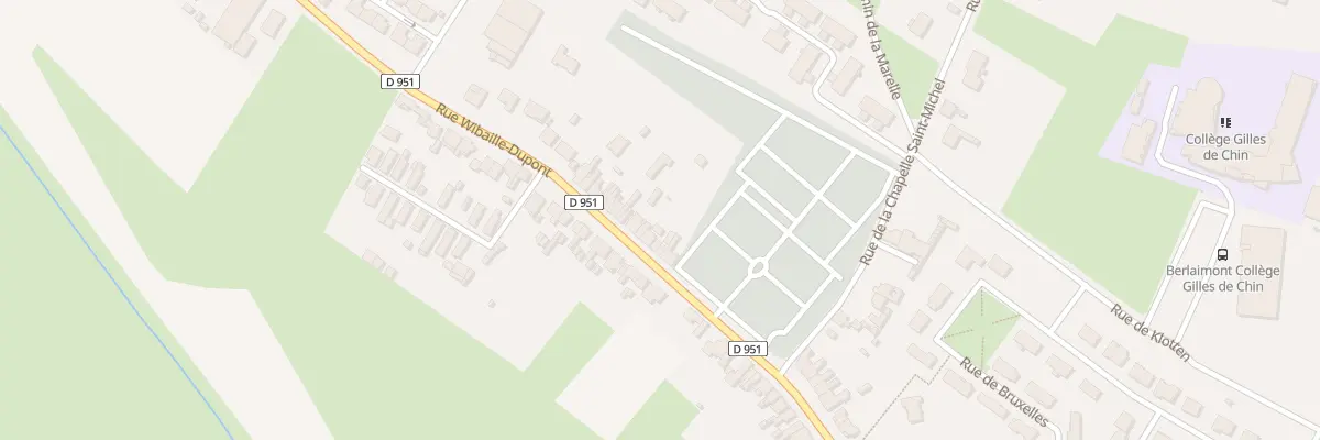 Plan du 32 Rue Wibaille Dupont à Berlaimont