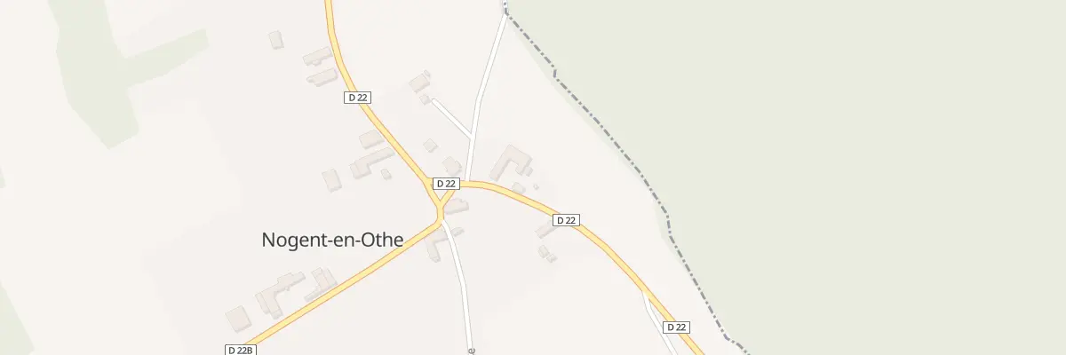 Plan du 6 Rte de Vosnon à Nogent-en-Othe