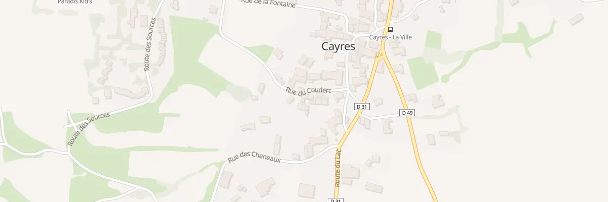 Plan du 5147 Cayre La Ville à Cayres