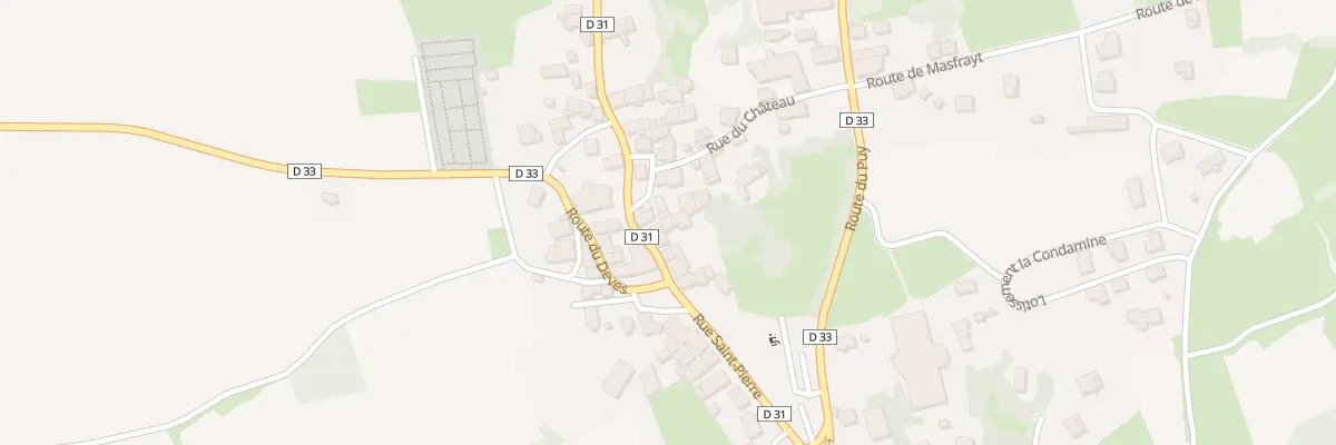 Plan du 12 Pl de l’Église à Cayres