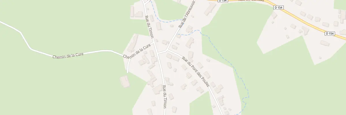 Plan du 55 Rue du Pont de Poules à Mecquignies