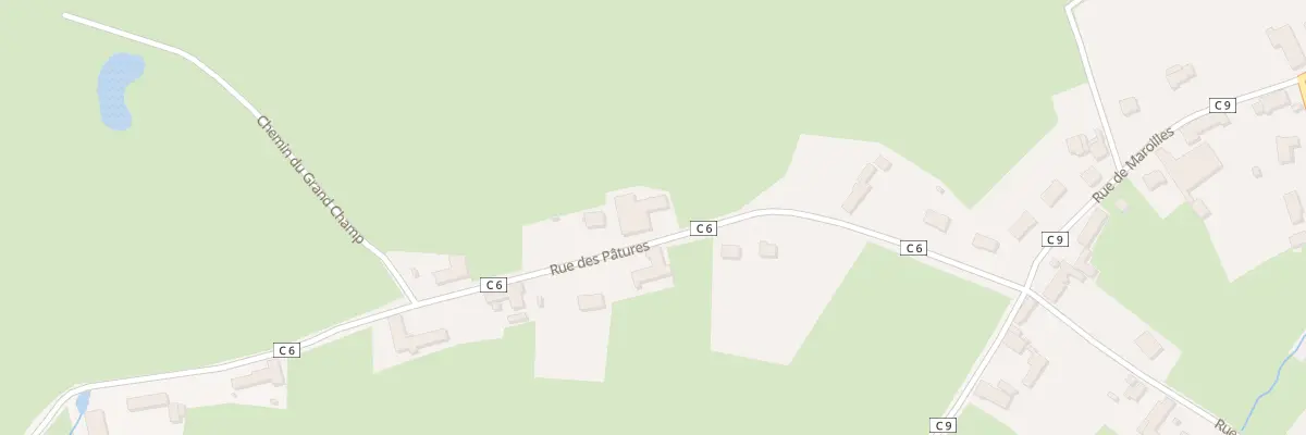 Plan du 12 Rue des Pâtures à Taisnières-en-Thiérache