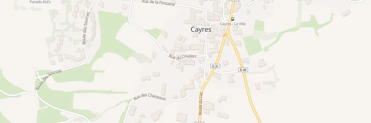 Plan du 5 Rue du Couderc à Cayres