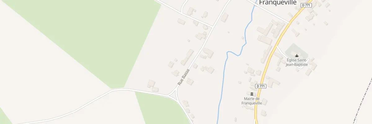 Plan du 15 Rue Basse à Franqueville