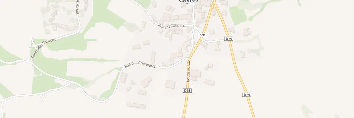 Plan du 2 Rue des Cheneaux à Cayres