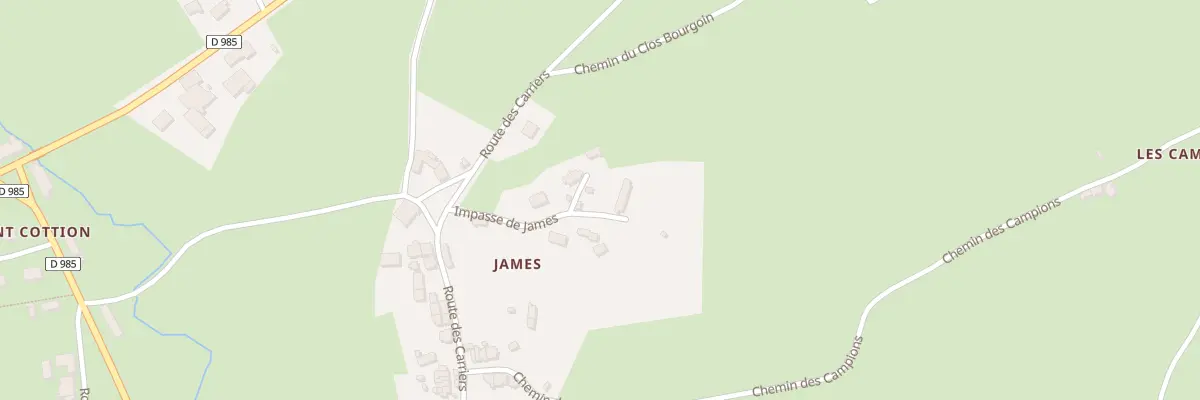 Plan du 836 James à Moulins-Engilbert