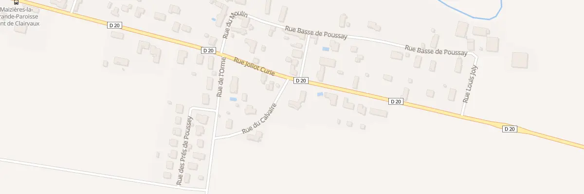 Plan du 62B Rue Joliot Curie à Maizières-la-Grande-Paroisse