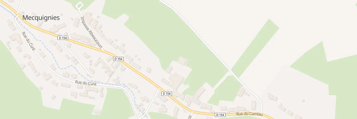 Plan du 1030 Rue du Centre à Mecquignies