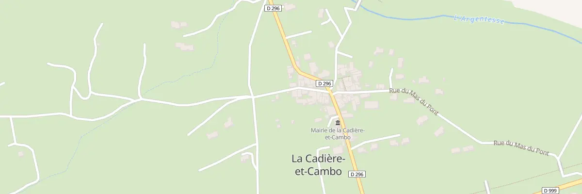 Plan du 5007 Le Village à La Cadière-et-Cambo