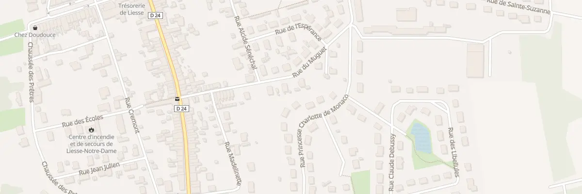 Plan du 8 Rue de la Princesse Charlotte à Liesse-Notre-Dame