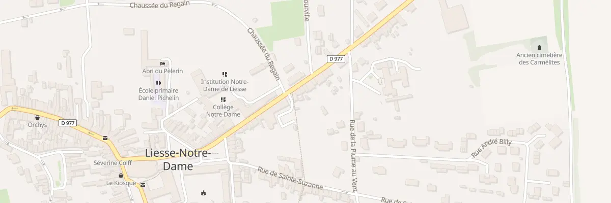 Plan du 22 Rue Abbé Duployé à Liesse-Notre-Dame