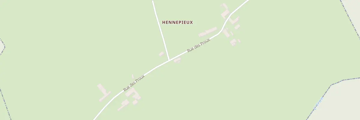 Plan du 6 Hennepieux Hameau à Leschelle