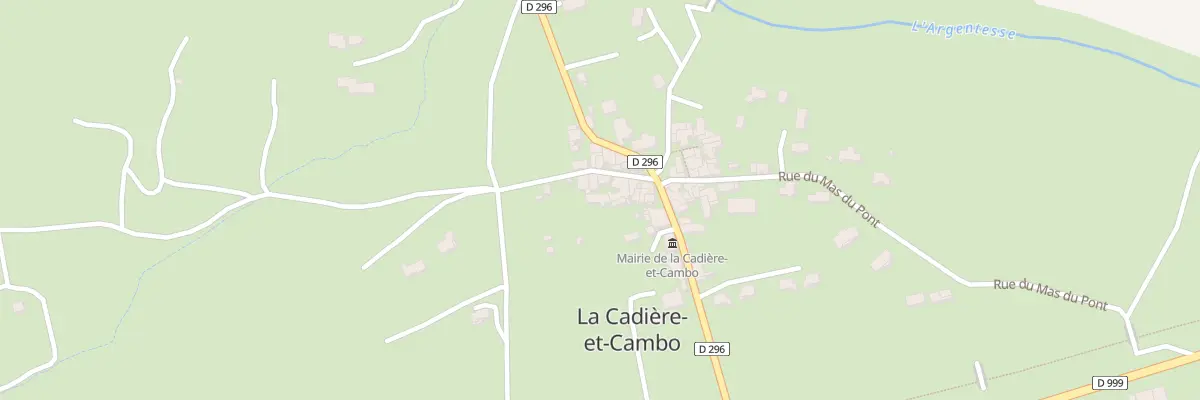 Plan du 5128 Le Village à La Cadière-et-Cambo