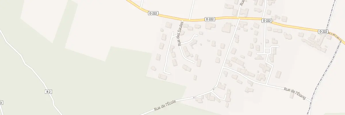 Plan du 4 Rue des Saules à Œuilly