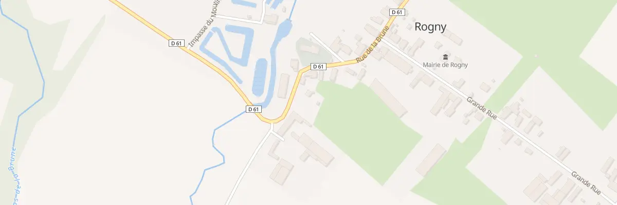 Plan du 4 Rue de la Brune à Rogny