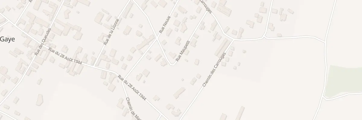 Plan du 4 Rue Maupetit à Gaye