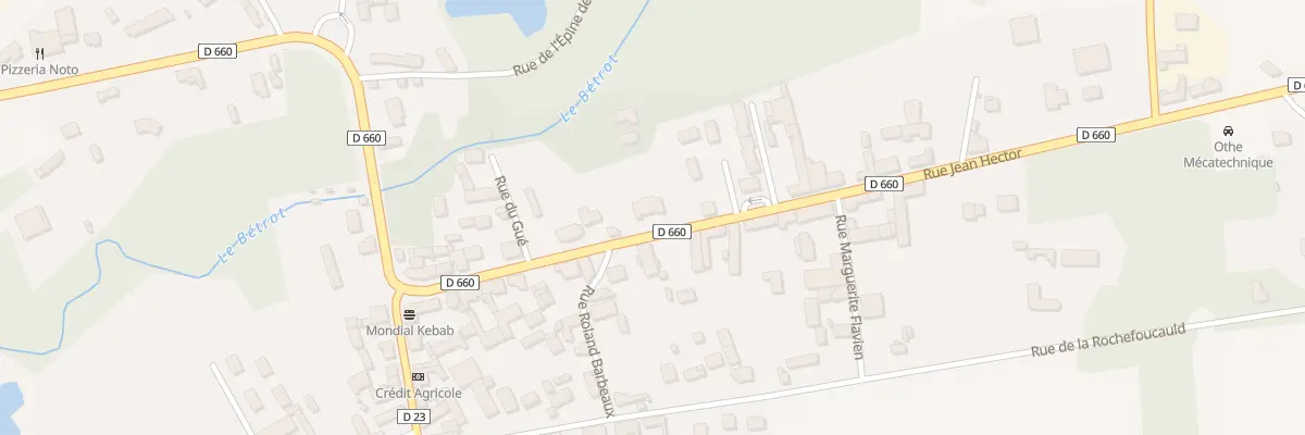 Plan du 15 Rue Jean Hector à Estissac