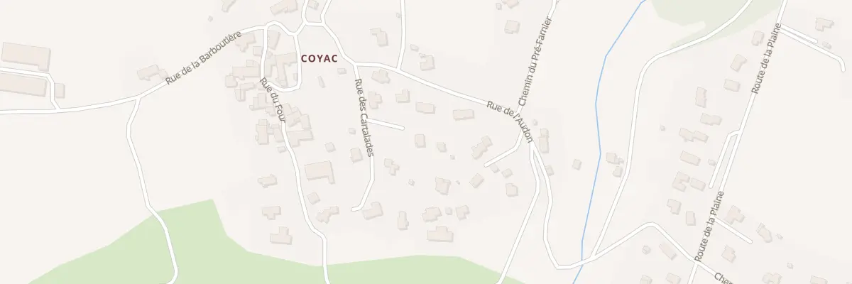 Plan du 3 Rue des Cartalades à Sanssac-l’Église