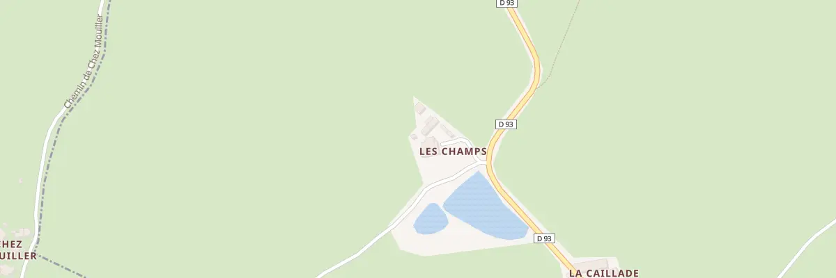 Plan du 474 Ham des Champs à Sail-les-Bains