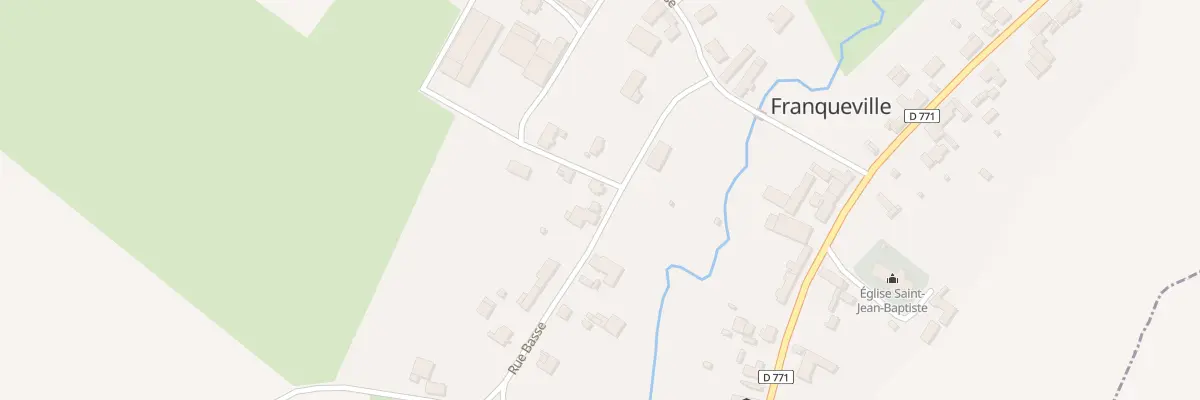 Plan du 21 Rue Basse à Franqueville