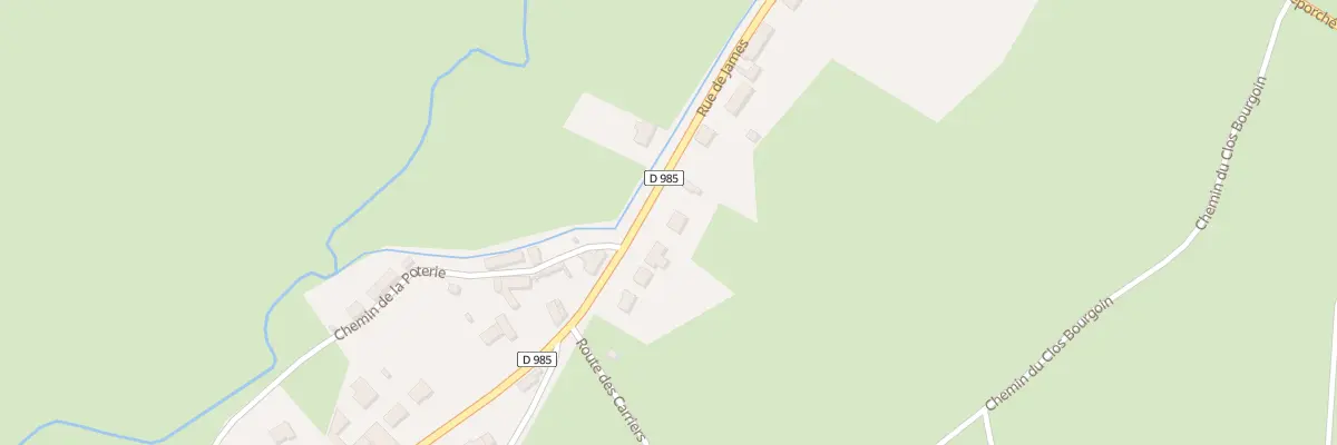 Plan du 35 Rue de James à Moulins-Engilbert