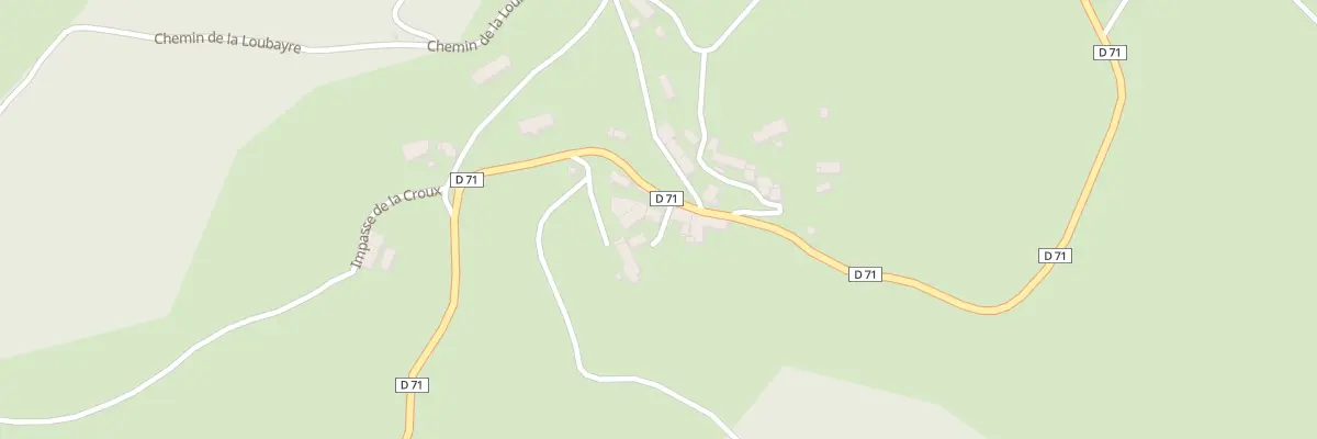 Plan du 5005 Laubarnes à Cheylard-l’Évêque