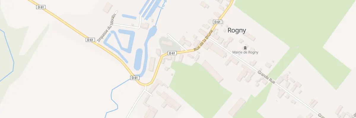 Plan du 5 Rue de la Brune à Rogny