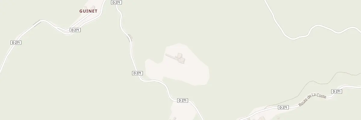 Plan du 5085 La Borie à Soudorgues