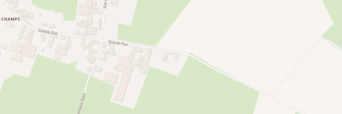 Plan du 54 Gr Grande Rue à Germigny