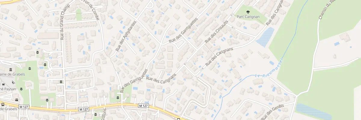 Plan du 5 Rue des Cinsaults à Grabels