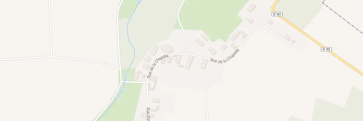 Plan du 12 Rue de la Chapelle à Beugnon
