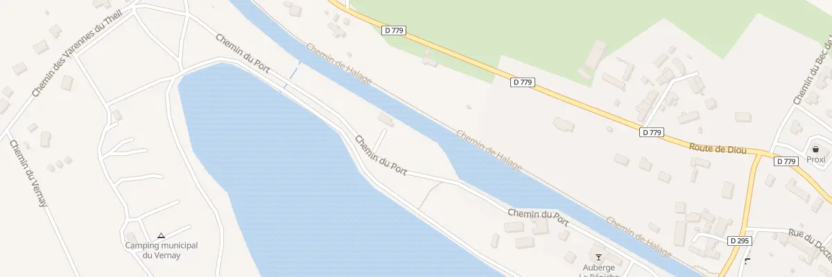 Plan du 4 Che du Port à Pierrefitte-sur-Loire