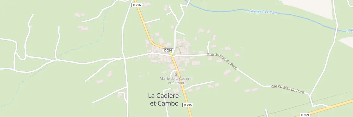 Plan du 5027 Pl de l’Eglise à La Cadière-et-Cambo